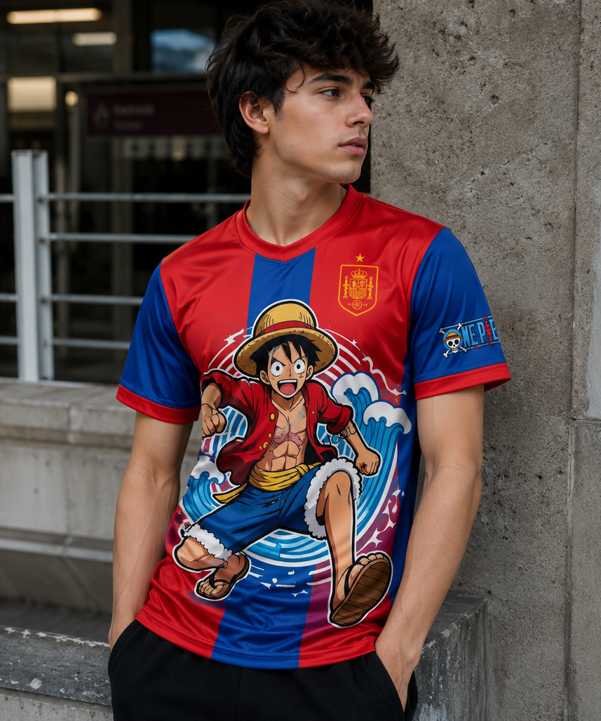 Camiseta de España One Piece