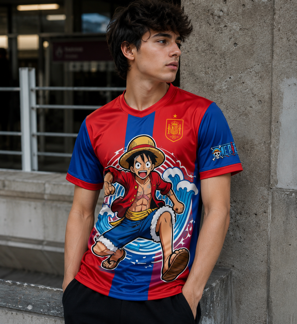 Camiseta de España One Piece