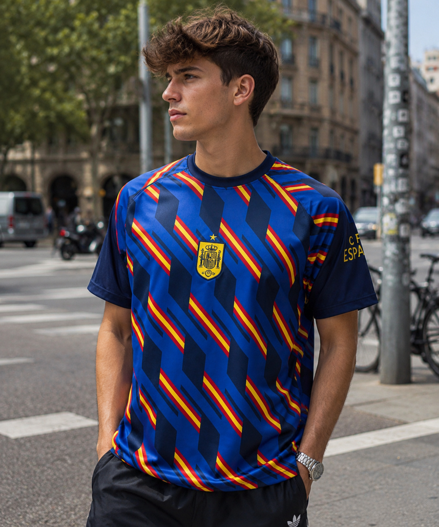 Camiseta Fútbol Familiar 3D – Niños y Adultos