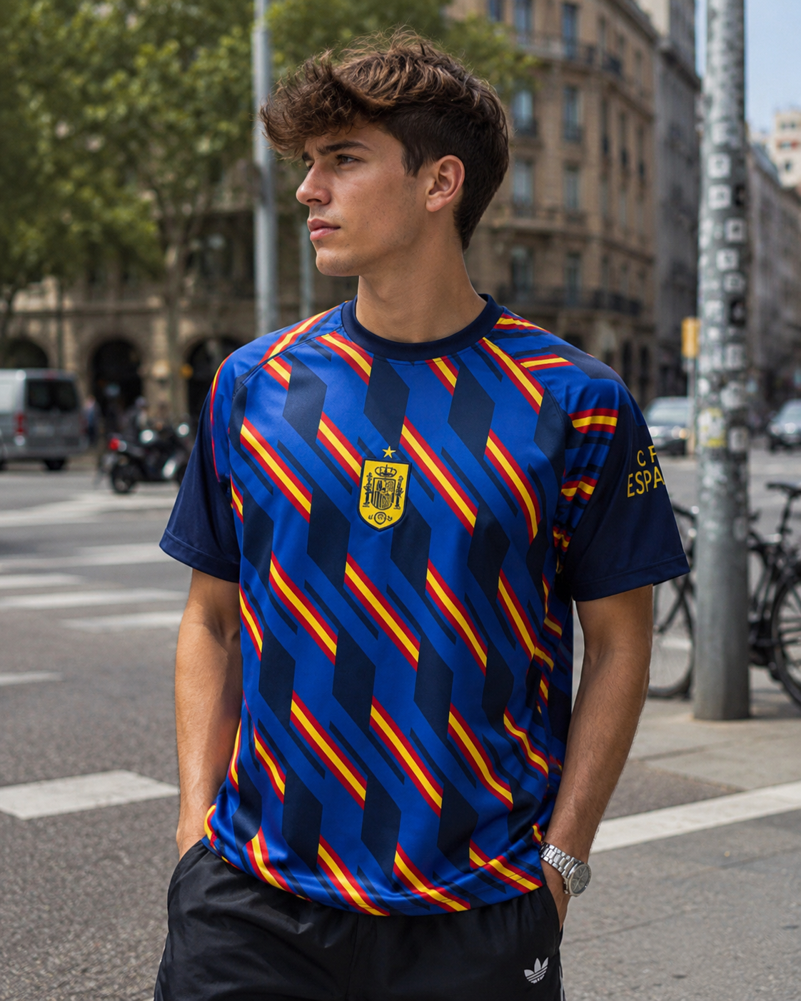 Camiseta Fútbol Familiar 3D – Niños y Adultos